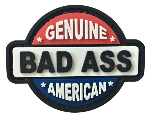 Bad american pvc patch - bad,