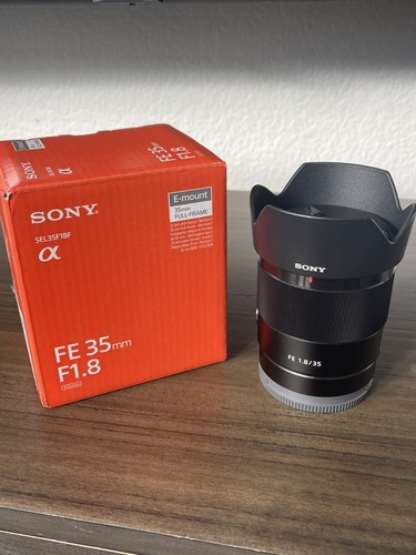 Sony 35mm 8 obiettivo - f/1.8,